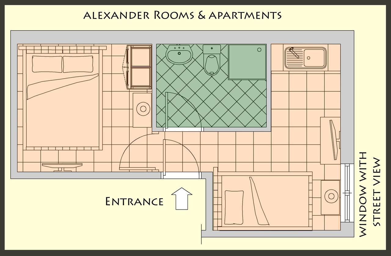 Alexander Rooms & Apartments Igoumenitsa Zimmer foto